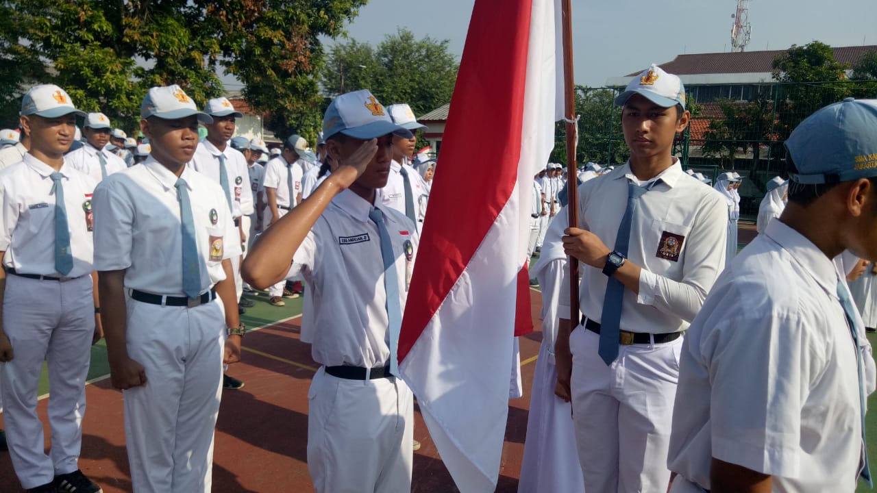 pelantikan osis periode 2018 2019 35