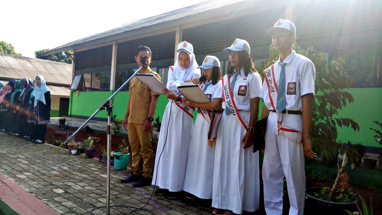 pelantikan osis periode 2018 2019 8