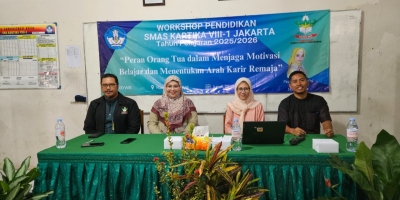 Workshop Peran Orang Tua Menjaga Motivasi Belajar dan Menentukan Arah Karir Remaja