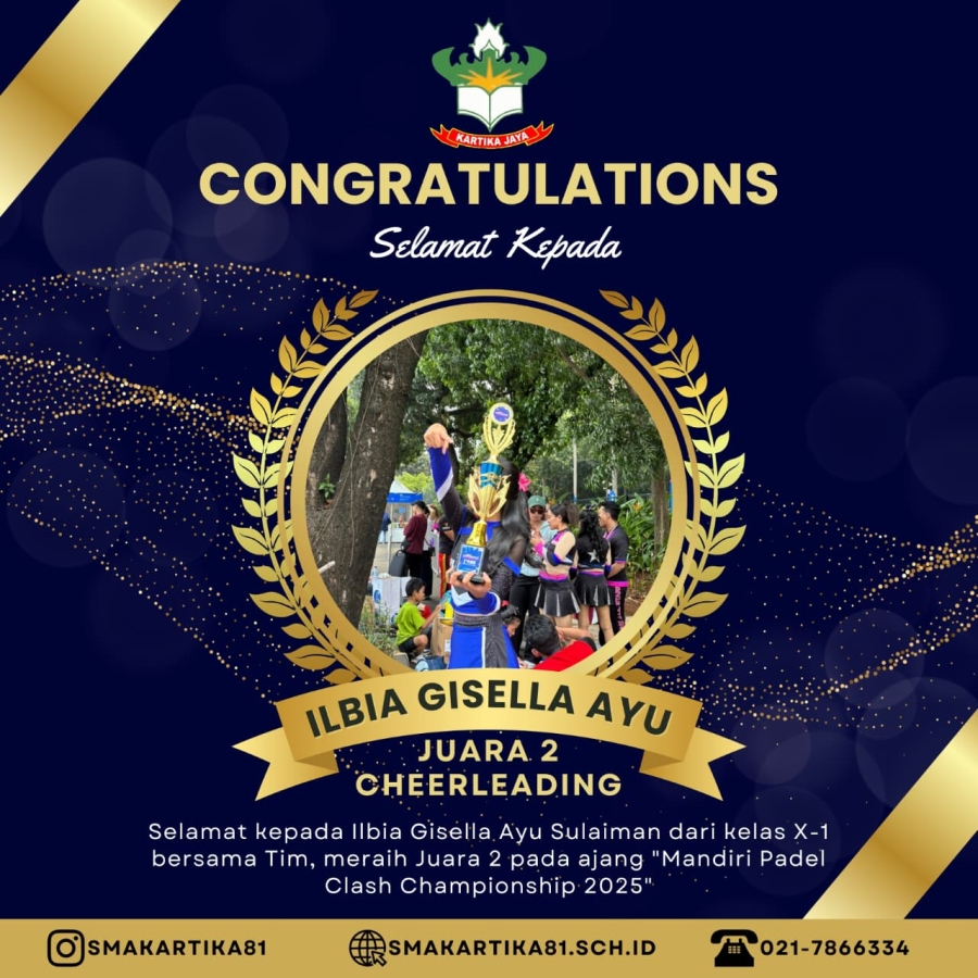 JUARA 2 CHEERLEADING - ILBIA GISELLA AYU