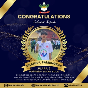 ALAIKHA PRICILLIA - JUARA 2 TOLAK PELURU PUTRI