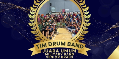 Drum Band Kartika Juara Umum Kejuaraan Drum Band Pelajar 2026