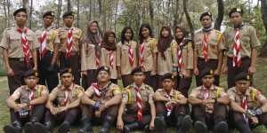 19 Anggota Pramuka SMA Kartika VIII-1 Berkemah di Gunung Gede