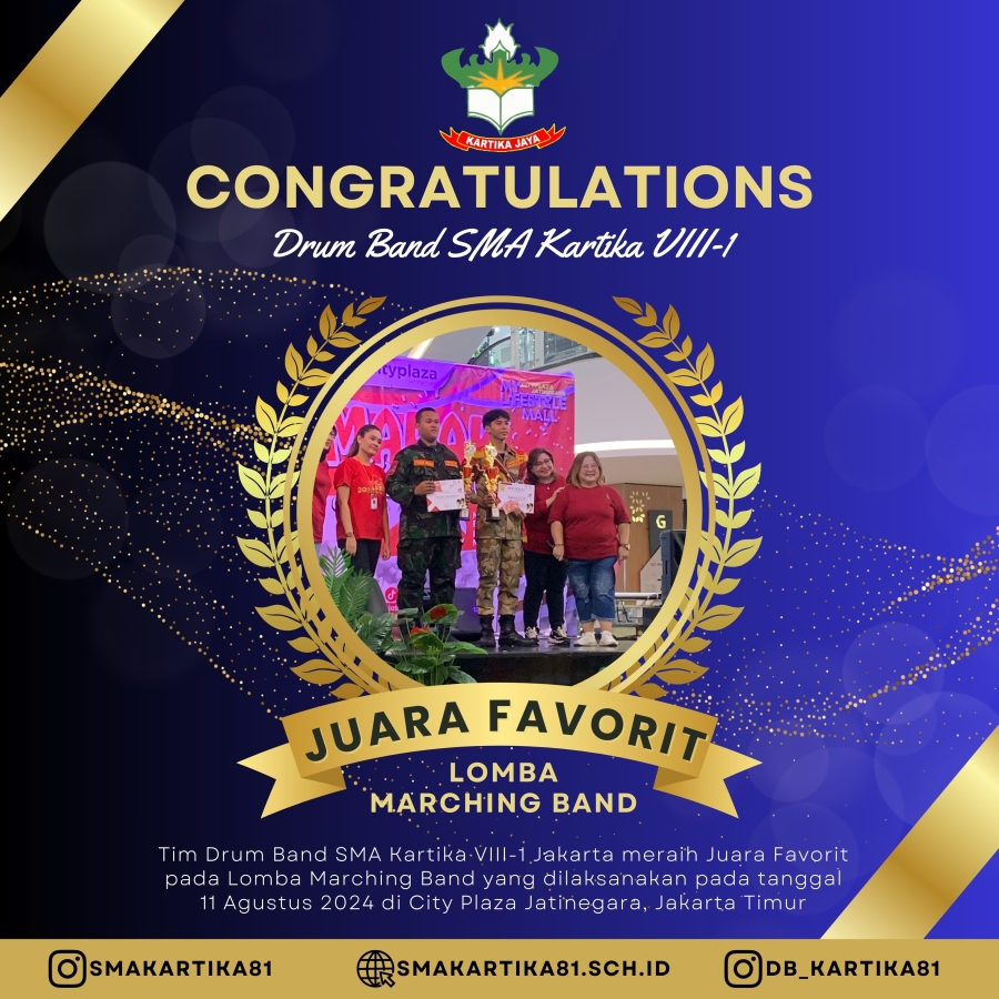 DRUM BAND - JUARA FAVORIT LOMBA MARCHING BAND